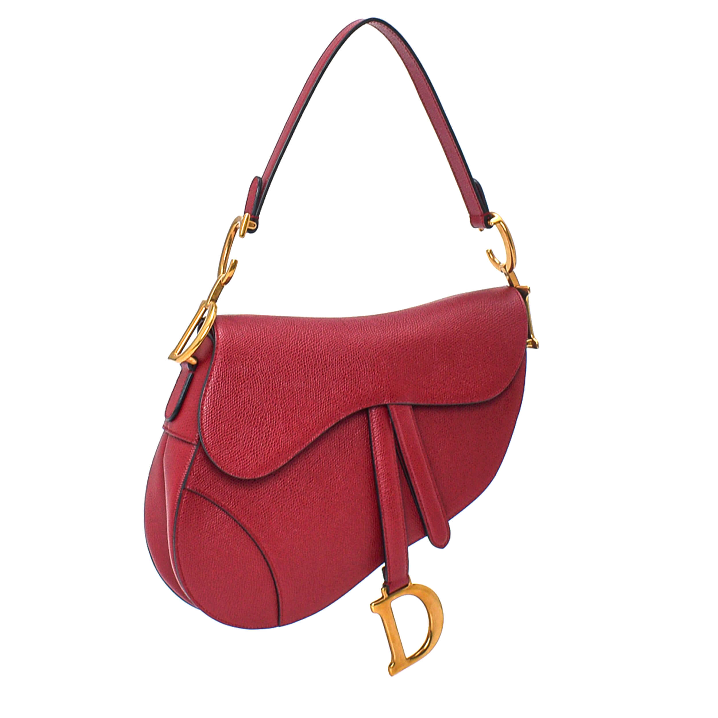 Christian Dior - Bordeaux Saddle Medium Bag